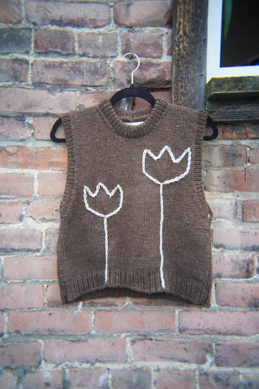 tulip sweater vest