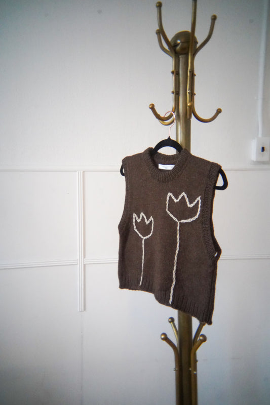 tulip sweater vest